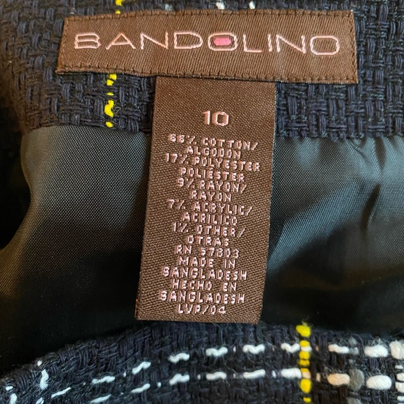 Bandolino size 10 pattern skirt - Picture 3 of 5